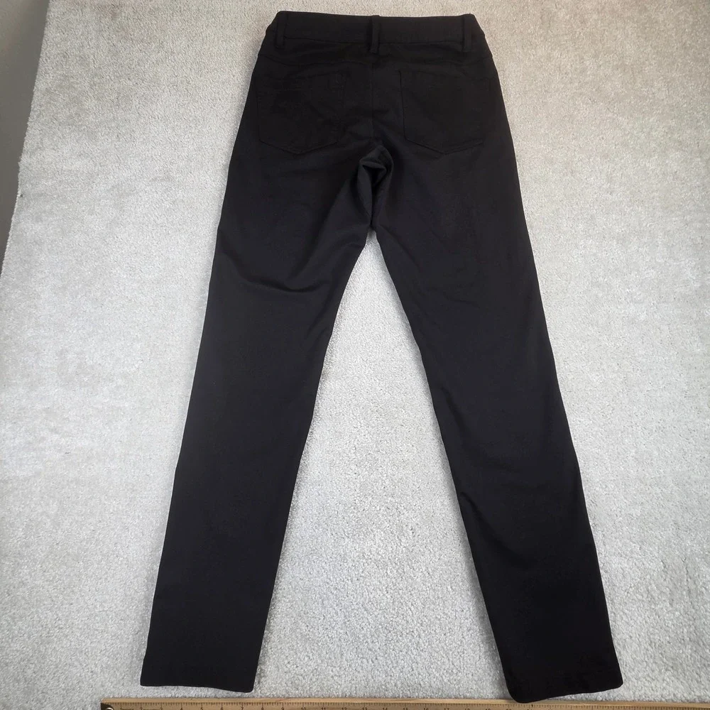 BYLT Premium Basics Everyday Pant 2.0 Black Slim Fit 30x31 Tall Mens Trousers